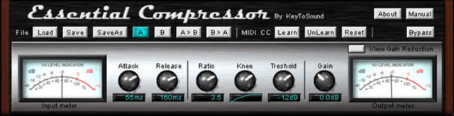 blank The Essential Compressor is great for mastering.